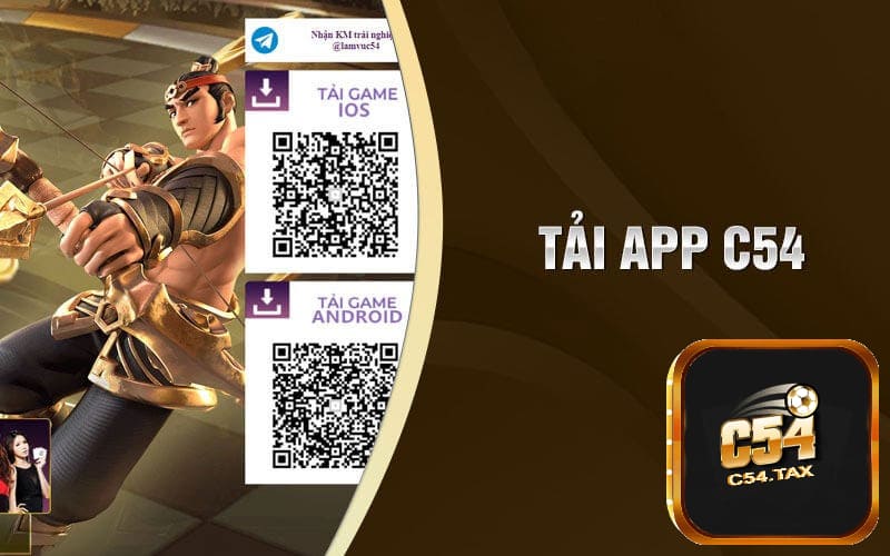 Các bước để tải app C54